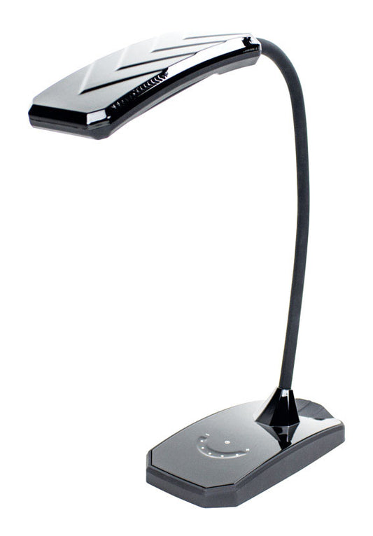 Newhouse  3.5 in. Semi-Gloss  Black  Desk Lamp