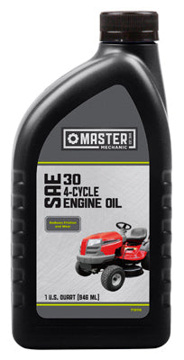 Riding Mower Engine Oil, 4-Cycle, SAE30, 48-oz. (Pack of 8)