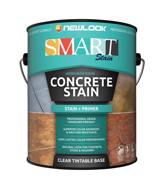 NewLook SmartStain Clear Acrylic Concrete Stain 1 gal. (Pack of 4)