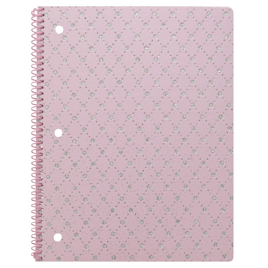 Continental Accessory Pink Recyclable Highly-Fashionable Notebook 8 L x 10.5 W in.