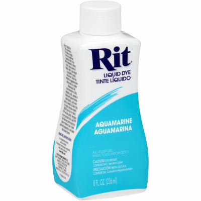 Rit 88240 8 Oz Aquamarine Liquid Dye (Pack of 12)