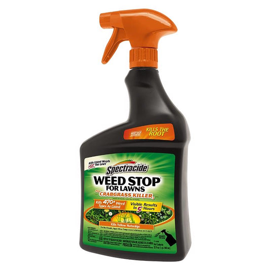 Spectracide Weed Stop Weed and Crabgrass Killer RTU Liquid 32 oz.