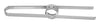 Norpro 1.5 in.   W X 11 in.   L Silver Stainless Steel Deluxe Corn Cutter