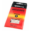 Forney  2 in. H x 4.3 in. W Fixed Shade  Glass/Plastic  Welding Lens  9 Shade Number 0.05 lb. Black