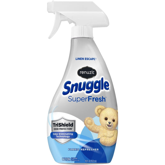 Renuzit Snuggle SuperFresh Original Scent Fabric Freshener Liquid 18 oz. (Pack of 4)