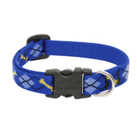 Lupine Pet Original Designs Multicolor Dapper Dog Nylon Dog Adjustable Collar