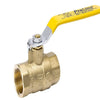 BK Products ProLine 1-1/4 in. Brass FIP Ball Valve Full Port