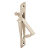Prime-Line 5/8 in. L Satin Nickel Silver Steel Pocket Door Flush Pull