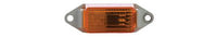 Trailer Marker Light, Amber With White Base, 3.25 x 1-In.