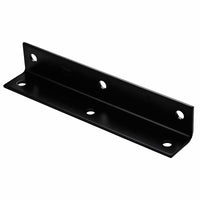 National Hardware N351-487 1.6" X 9" X 1/8" Black Wide Corner Brace