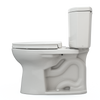 TOTO® Drake® II Two-Piece Elongated 1.28 GPF Universal Height Toilet with CEFIONTECT and SS124 SoftClose Seat, WASHLET+ Ready, Sedona Beige - MS454124CEFG#12