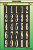 Hy-Ko 2 in. Reflective Gold Polyester Number Set 0-9 Self-Adhesive 1 pk (Pack of 10)