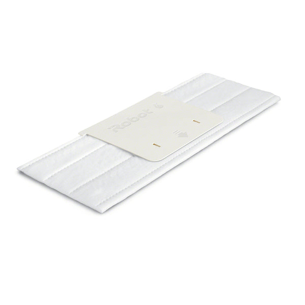 Almohadillas de fibra seca para trapeador iRobot Braava Jet de 10,6 pulgadas, paquete de 7 (paquete de 6)
