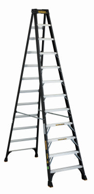 Step Ladder, Type 1A, Fiberglass, 12-Ft.