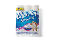 Charmin Ultra Soft Toilet Paper 12 roll 154 sheet (Case of 4)