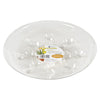 Gardeners Blue Ribbon  10 in. W Plastic  Plant Saucer  Clear