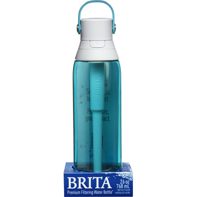 Brita Premium 26 oz. Filtered Water Bottle Sea Glass