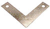 MiTek 6 in. H 14 Ga. Steel L Strap
