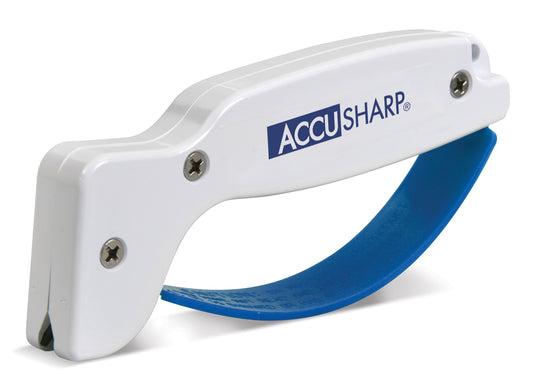 Accusharp 001 Blue & White Knife Sharpener