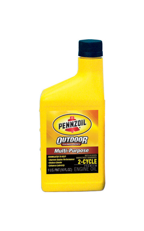 PENNZOIL Outdoor TC-W3 2 Cycle Engine Outboard Motor Oil 1 pt. (Pack of 24)
