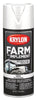 Krylon K01937007 12 Oz High Goss White Farm & Implement Spray Paint (Pack of 6)