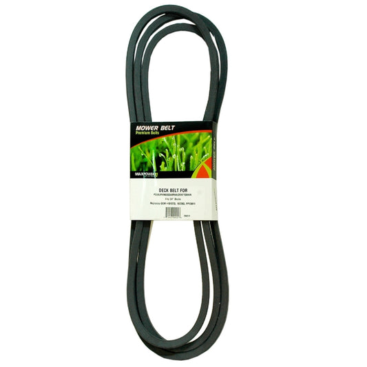 MaxPower Deck Drive Belt 0.62 in. W X 142.57 in. L For Riding Mowers