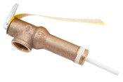 Reliance 9002403015 3/4" 3" Shank Brass Temperature & Pressure Relief Valve