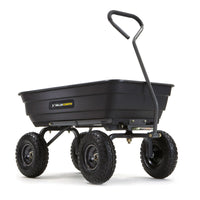 Gorilla Carts Poly Dump Cart 600 lb. cap.