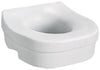 Delta White Plastic Elevated Toilet Seat 11-3/4 L x 5 H x 9-3/4 W in.