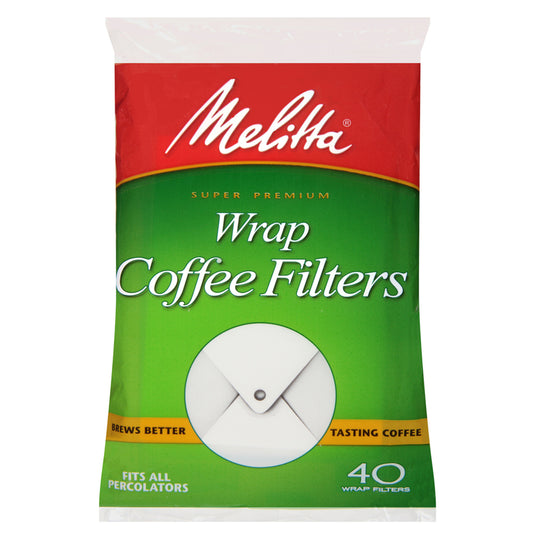Melitta Super Premium Wrap Around Coffee Filters (Pack of 40)