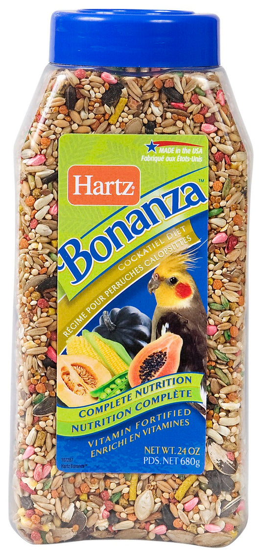 Hartz 91106 23 Oz Nutrition™ Bonanza™ Gourmet Cockatiel Diet