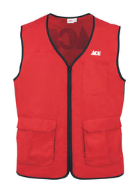 Artcraft No Snag XL  Men's Sleeveless V-Neck Red Vest
