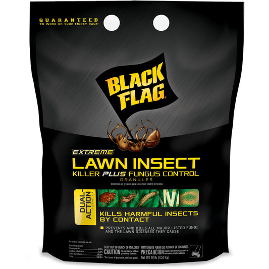 Black Flag Extreme Insect Killer/Fungus Control 10 lb. (Pack of 4)