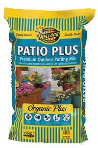 Patio Plus Outdoor Potting Soil, Organic, 1.5-Cu. Ft.