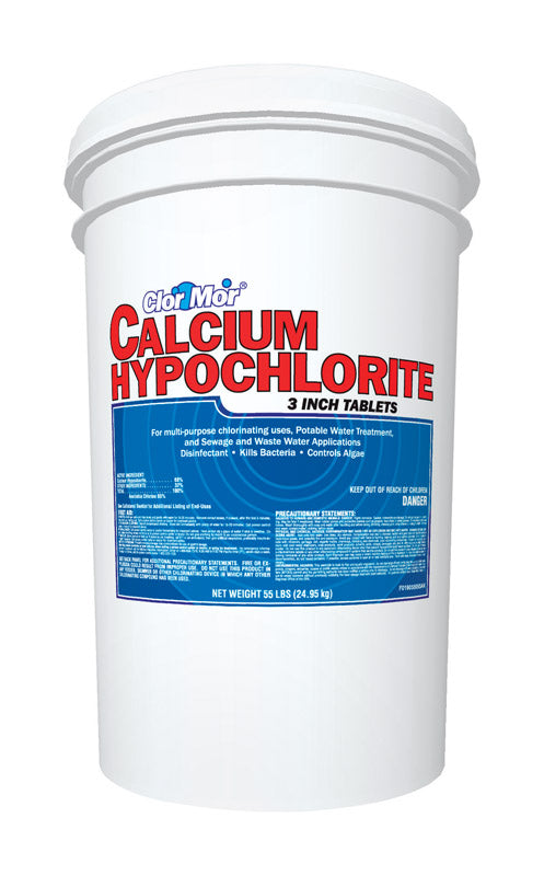 Clor Mor Tablet Calcium Hypochlorite 55 lb