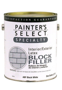 Acrylic Block Filler, Interior/Exterior, Flat White, 1-Gallon (Pack of 2)