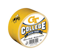 Duck College Logo Duct Tape High Performance 10 Yd. Georgia Tech