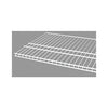 Superslide Ventilated Wire Shelf, White, 6-Ft. x 16-In.