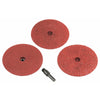 Forney  Trim-Kut  3 in. Dia. x 1 in.  Aluminum Oxide  Cutting Wheel Kit  1 pc.
