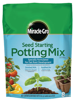 Miracle-Gro All Purpose Seed Starting Mix 8 qt (Pack of 6)