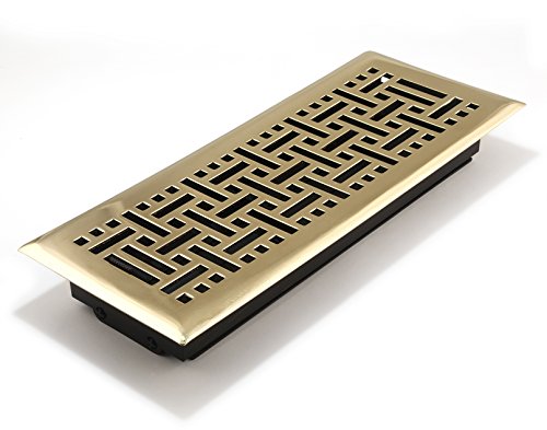 REGISTRO DE PISO DE MIMBRE DE PB DE 4" X 12"