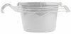 Akro Mils HSI10008A10 10" White Euro Hanging Basket (Pack of 12)