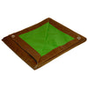 Foremost Tarp Brown/Green High Strength Rust Resistant Reversible Tarp