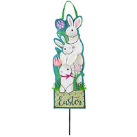 BUNNY TRIO 36" STATEMENT FLAG