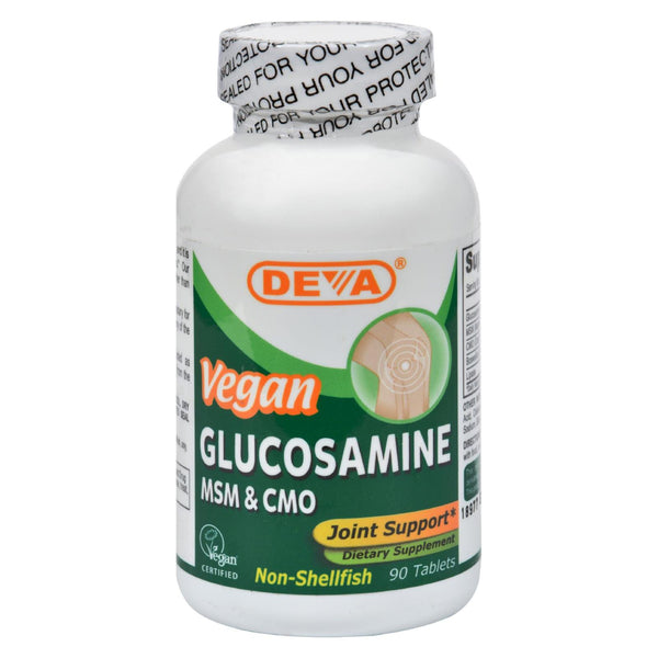 Deva Vegan Vitamins - Glucosamine MSM and CMO - 90 Tablets
