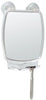 iDesign Power Lock 8.5 M H X 6.25 in. W Shower Mirror Clear