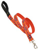 Lupine Collars & Leads 41059 1" X 6' Go Go Gecko Design Dog Lead