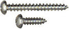 National Hardware Silver Steel Ornamental Shelf Bracket Screws