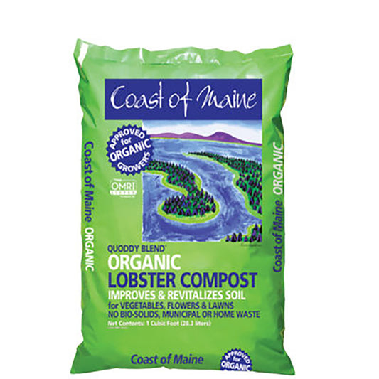 Coast of Maine Quoddy Blend Organic Soil Conditioner 1 cu ft
