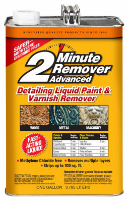2 Minute Advanced Detailing Liquid Paint & Varnish Remover, 1-Gallon